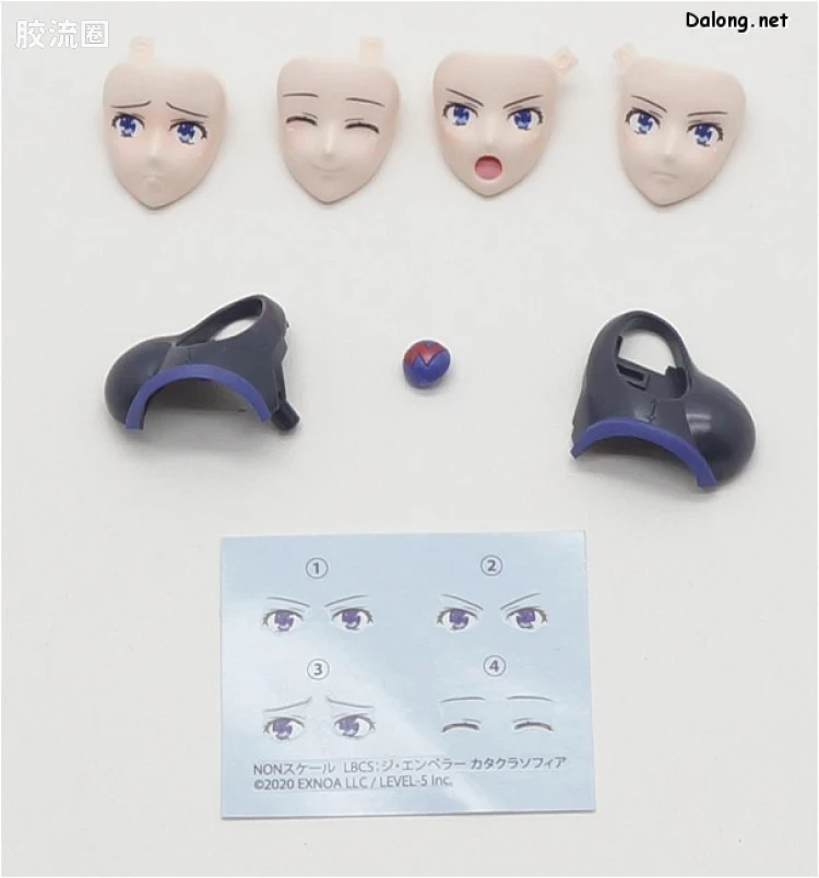 寿屋综合拼装模型系列 装甲娘 LBCS:皇帝 卡塔库拉·索菲娅 - 图片